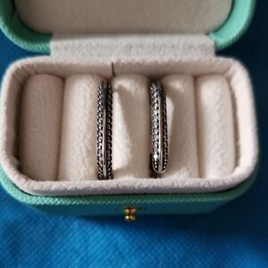 Elegant Silver Hoop Earrings